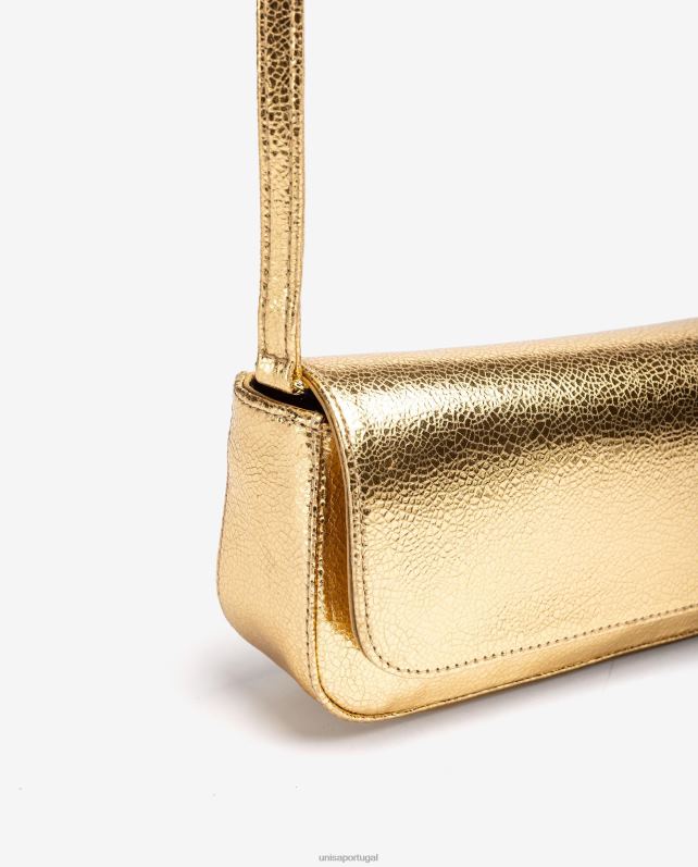 Unisa bolsa de festa metálica brilhante mulheres 6V2Z61198 gracioso