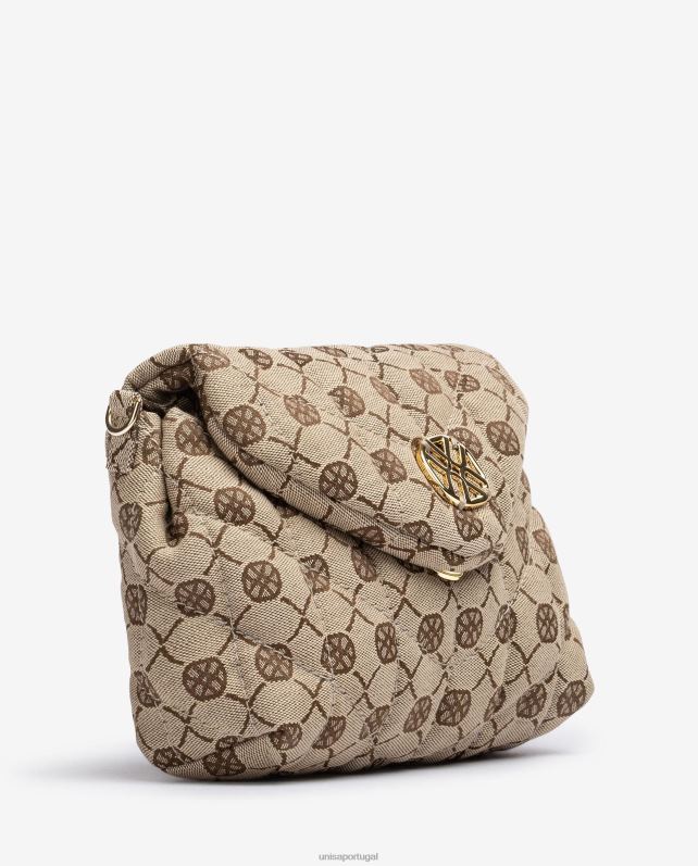 Unisa bolsa pequena com efeito matelassê mulheres 6V2Z61189 gracioso
