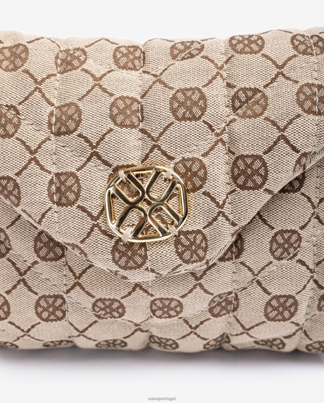 Unisa bolsa pequena com efeito matelassê mulheres 6V2Z61189 gracioso