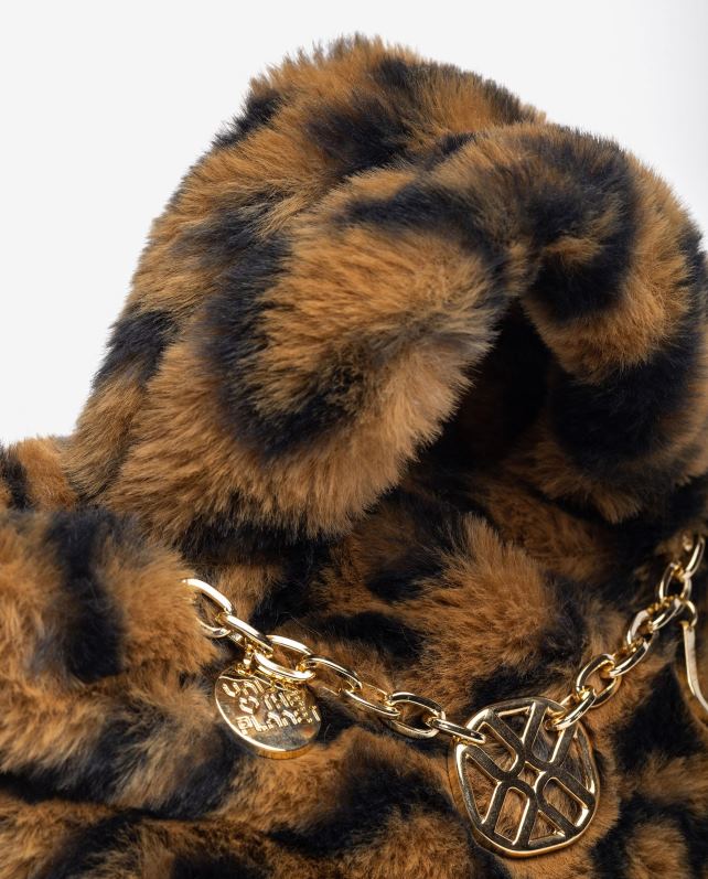 Unisa mini bolsa com enfeite mulheres 6V2Z61213 gracioso