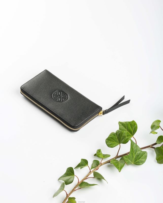 Unisa carteira fina monograma mulheres 6V2Z61231 preto