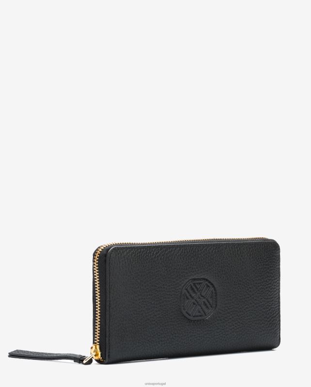 Unisa carteira fina monograma mulheres 6V2Z61231 preto