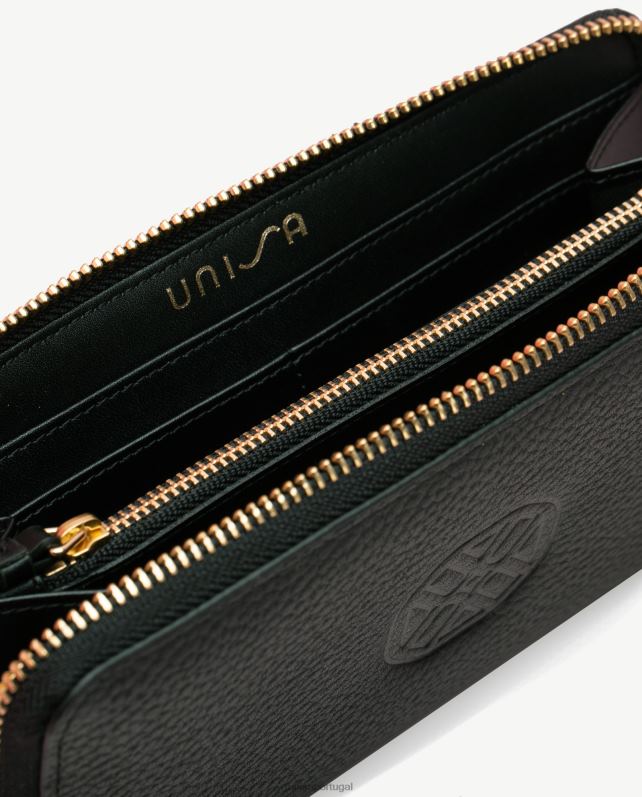 Unisa carteira fina monograma mulheres 6V2Z61231 preto