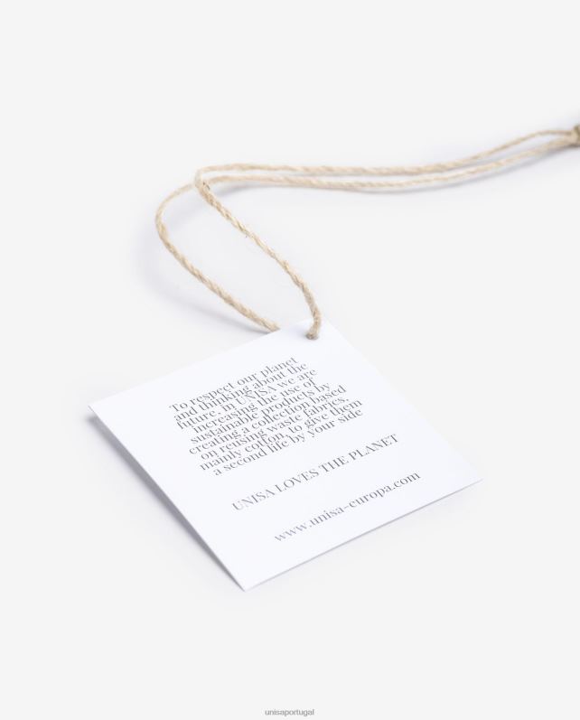 Unisa bolsa de tecido reciclado mulheres 6V2Z61092 marrom