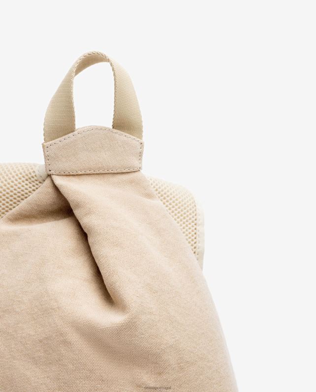 Unisa mochila tecido ecolino mulheres 6V2Z61227 marrom