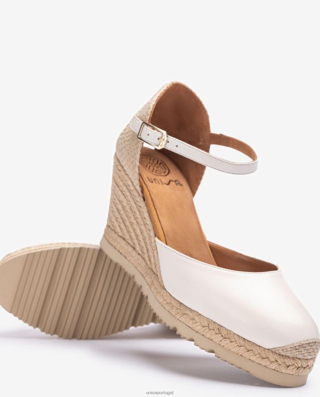 Unisa alpargata de couro mulheres 6V2Z6745 moda