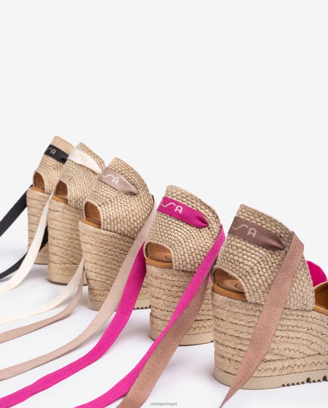 Unisa espadrille dedo quadrado mulheres 6V2Z6700 lila
