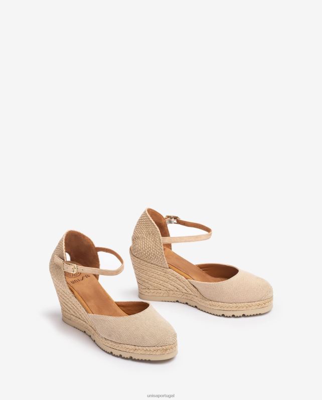 Unisa espadrille em ecolino mulheres 6V2Z6689 moda