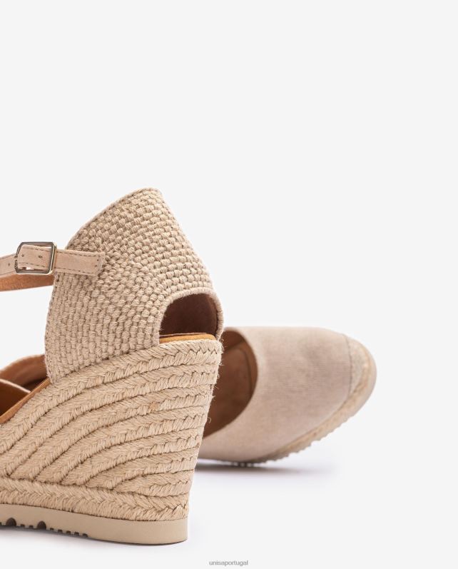 Unisa espadrille em ecolino mulheres 6V2Z6689 moda