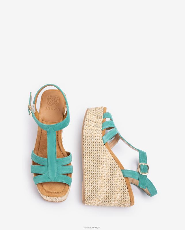 Unisa sandália de salto alto mulheres 6V2Z6454 gracioso