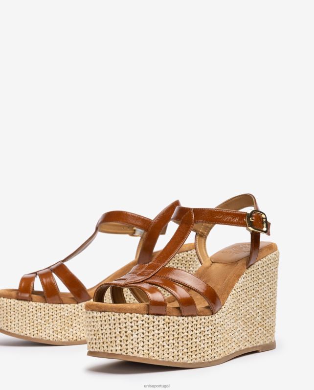 Unisa sandália de salto alto mulheres 6V2Z6455 gracioso