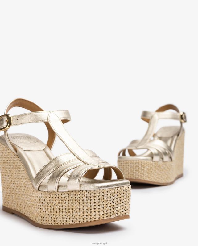 Unisa sandália de salto alto mulheres 6V2Z6456 moda