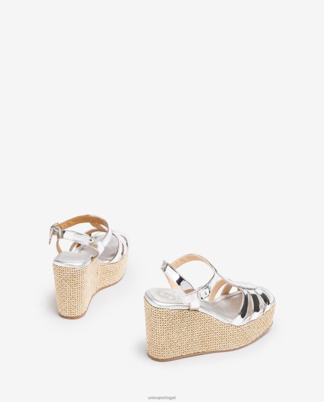 Unisa sandália de salto alto mulheres 6V2Z6457 moda