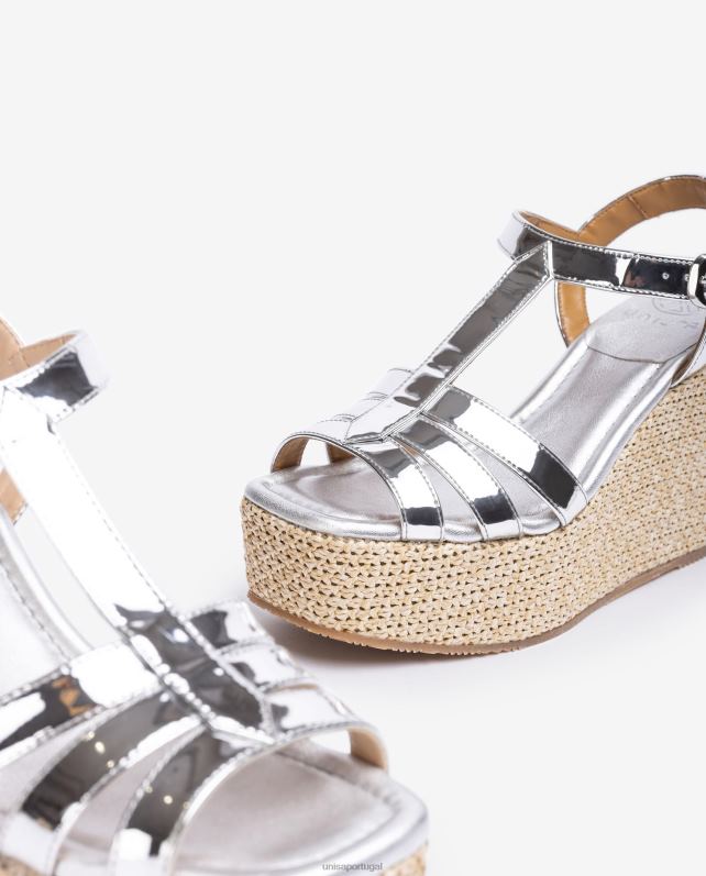 Unisa sandália de salto alto mulheres 6V2Z6457 moda