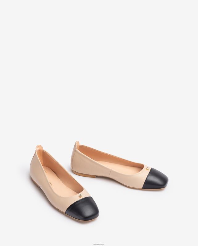 Unisa sapato de bailarina bico quadrado mulheres 6V2Z6631 gracioso