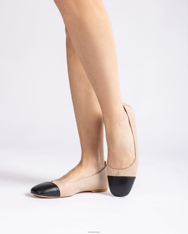 Unisa sapato de bailarina bico quadrado mulheres 6V2Z6631 gracioso