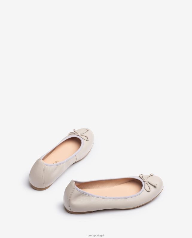 Unisa sapato de bailarina bico redondo mulheres 6V2Z6642 bege