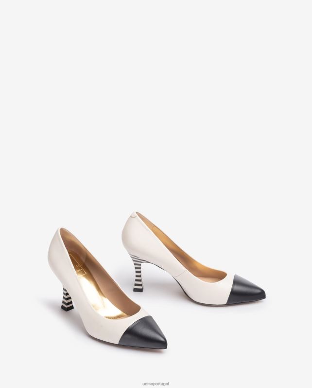 Unisa bomba com calcanhar pintado mulheres 6V2Z61322 moda