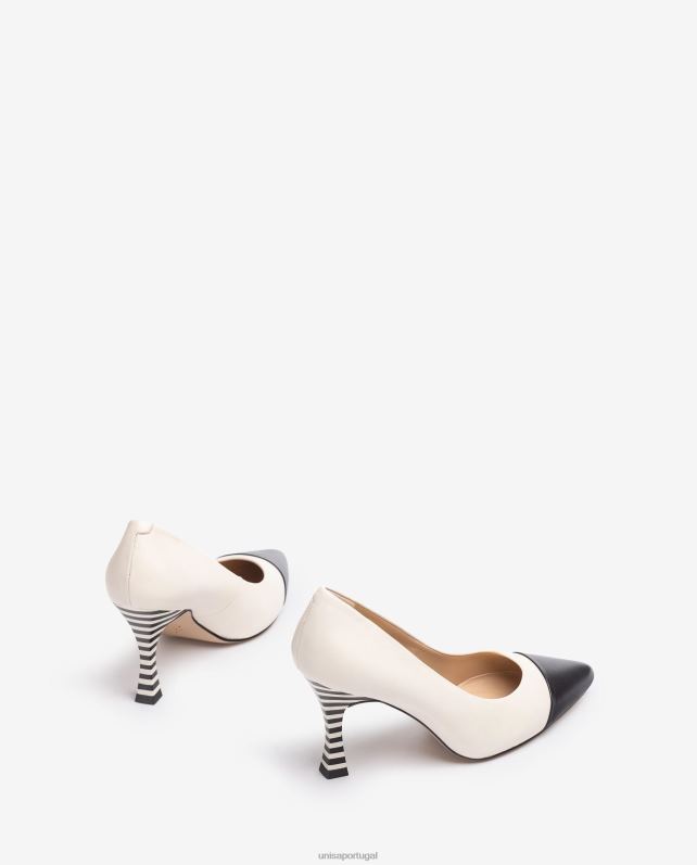 Unisa bomba com calcanhar pintado mulheres 6V2Z61322 moda