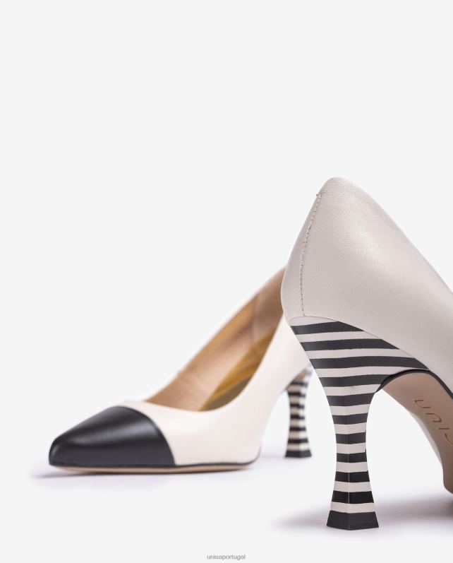 Unisa bomba com calcanhar pintado mulheres 6V2Z61322 moda