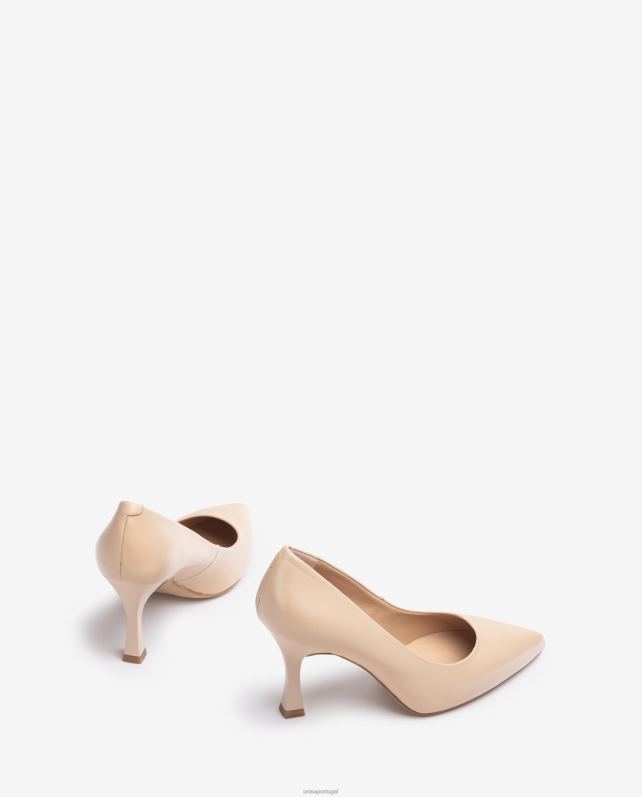 Unisa bomba de dedo pontudo mulheres 6V2Z6551 bege