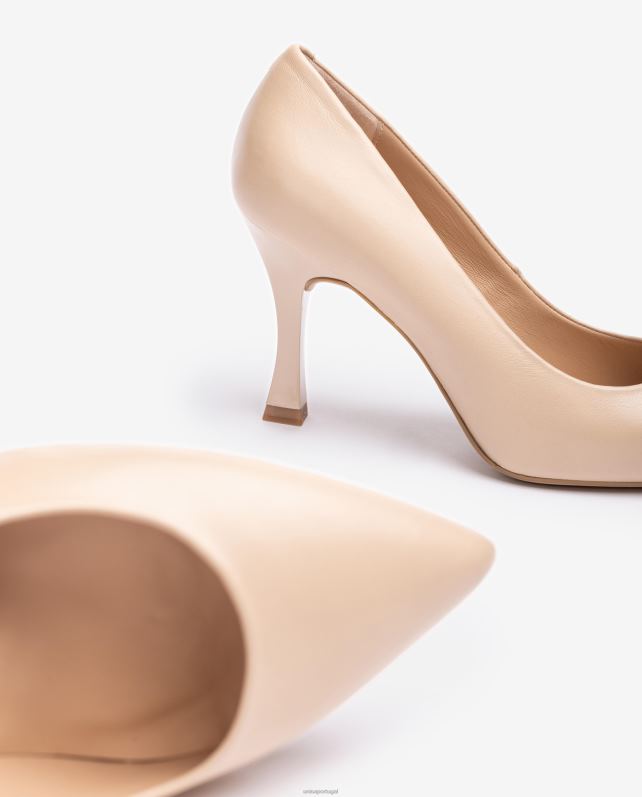 Unisa bomba de dedo pontudo mulheres 6V2Z6551 bege