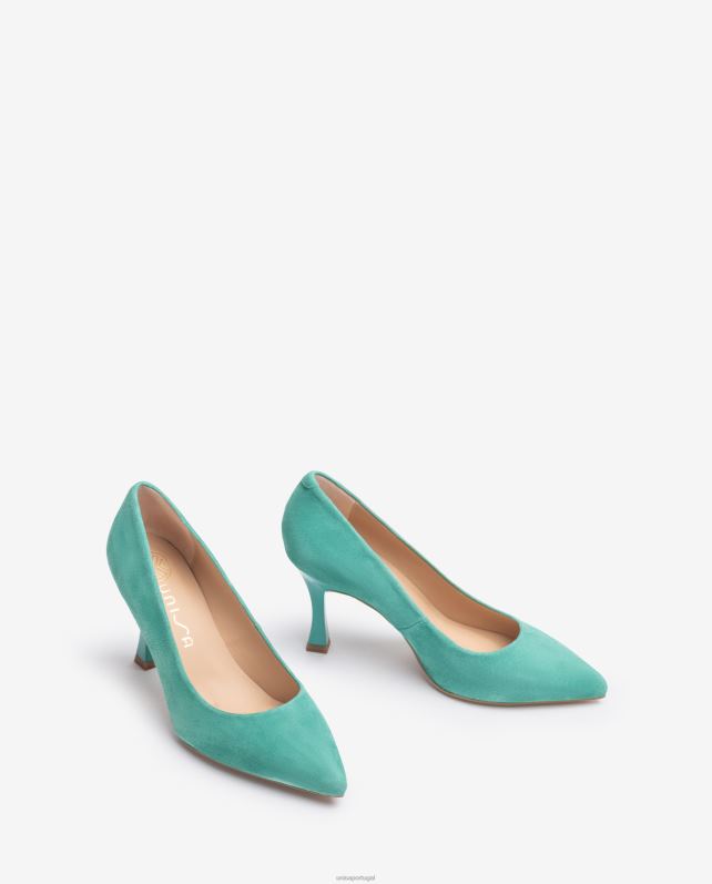 Unisa bomba de dedo pontudo mulheres 6V2Z6571 moda