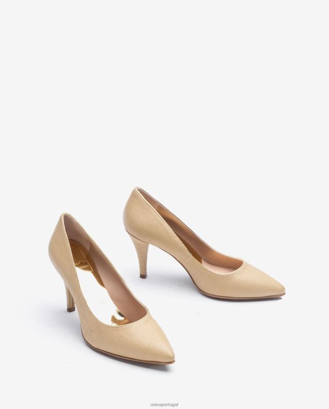 Unisa bomba feita em ráfia mulheres 6V2Z61326 marrom