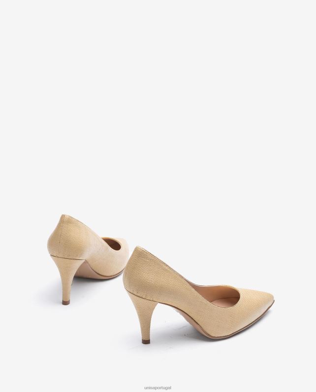 Unisa bomba feita em ráfia mulheres 6V2Z61326 marrom