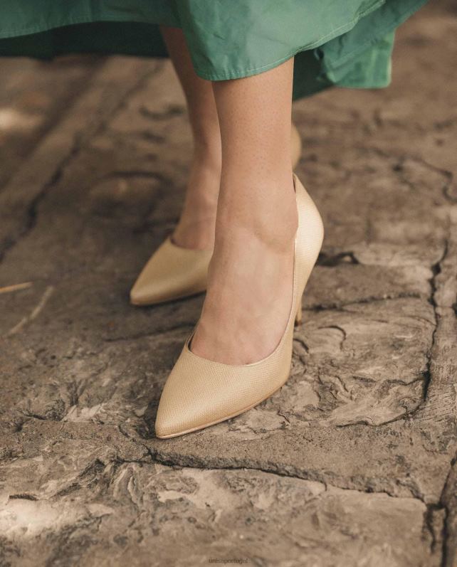 Unisa bomba feita em ráfia mulheres 6V2Z61326 marrom