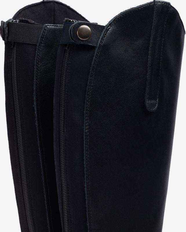 Unisa Bota com zíper e reforço atrás mulheres 6V2Z61021 preto