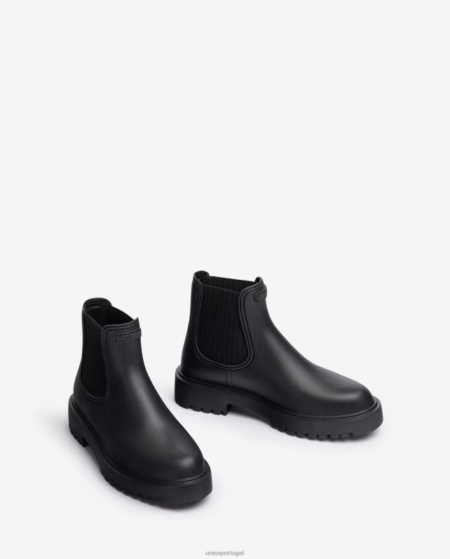 Unisa Bota de borracha mulheres 6V2Z6864 preto