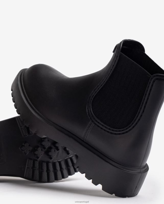 Unisa Bota de borracha mulheres 6V2Z6864 preto