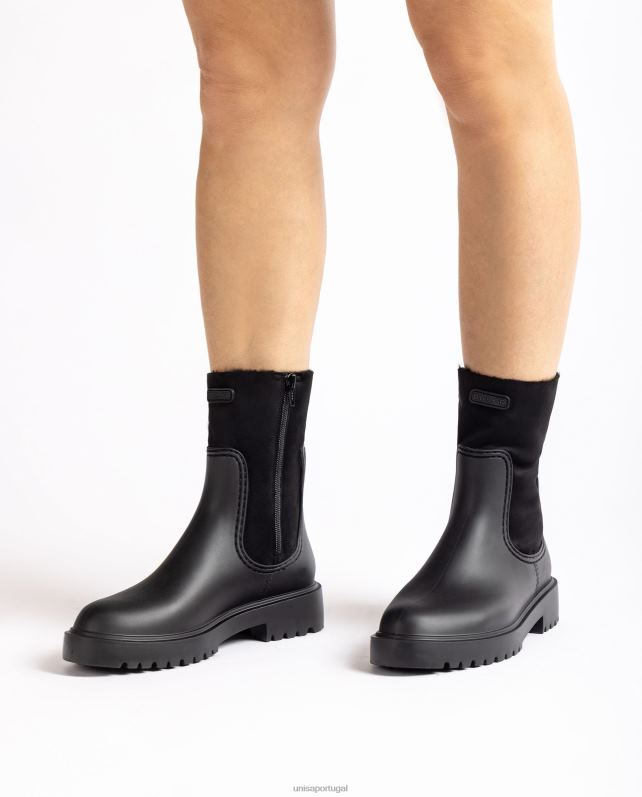 Unisa Bota de borracha mulheres 6V2Z6867 preto