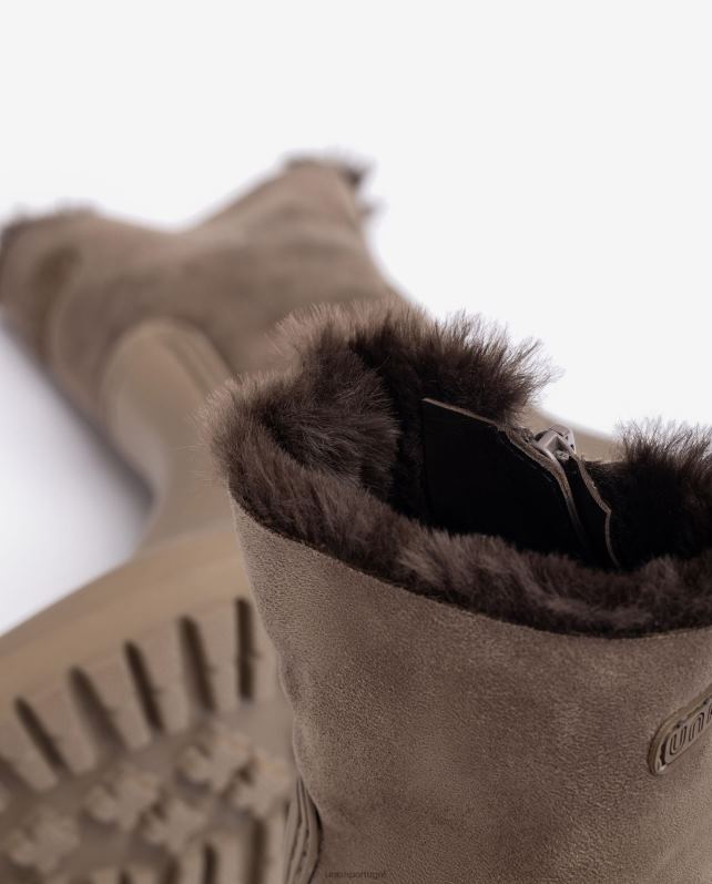 Unisa Bota de borracha mulheres 6V2Z6868 marrom