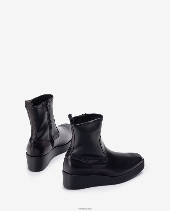 Unisa Bota superleve com cano alto em tecido elástico mulheres 6V2Z6902 gracioso