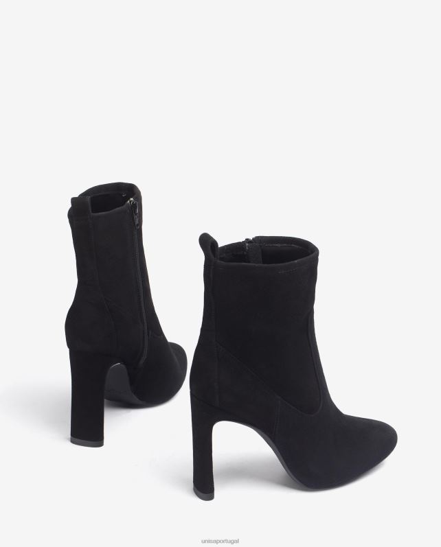 Unisa Botins de camurça com salto e plataforma interior crianças 6V2Z6999 moda