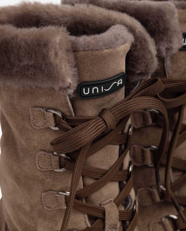 Unisa Botins de camurça salto médio crianças 6V2Z6932 moda