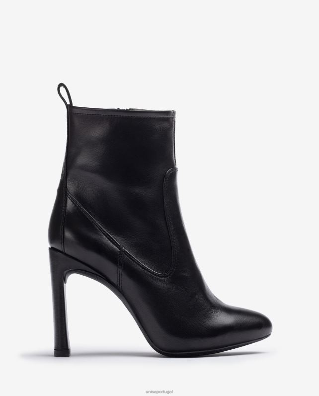 Unisa Botins de pele com salto e plataforma interior crianças 6V2Z61000 moda