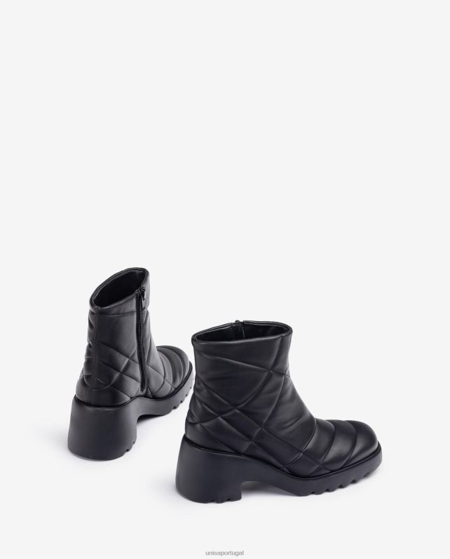 Unisa bota acolchoada superleve mulheres 6V2Z6959 preto