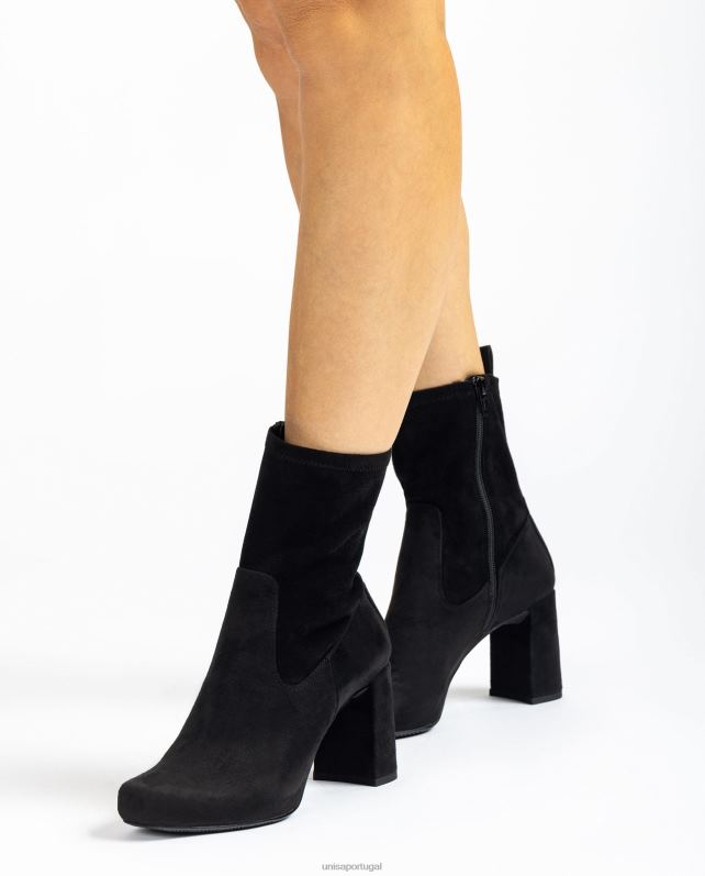 Unisa bota bico quadrado mulheres 6V2Z6997 moda