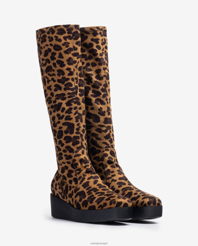 Unisa bota biqueira quadrada superleve mulheres 6V2Z61070 moda