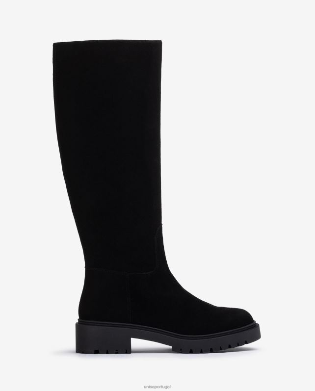 Unisa bota camurça com solado track crianças 6V2Z61064 gracioso