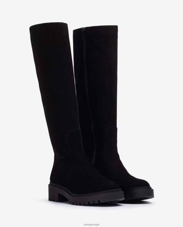 Unisa bota camurça com solado track crianças 6V2Z61064 gracioso