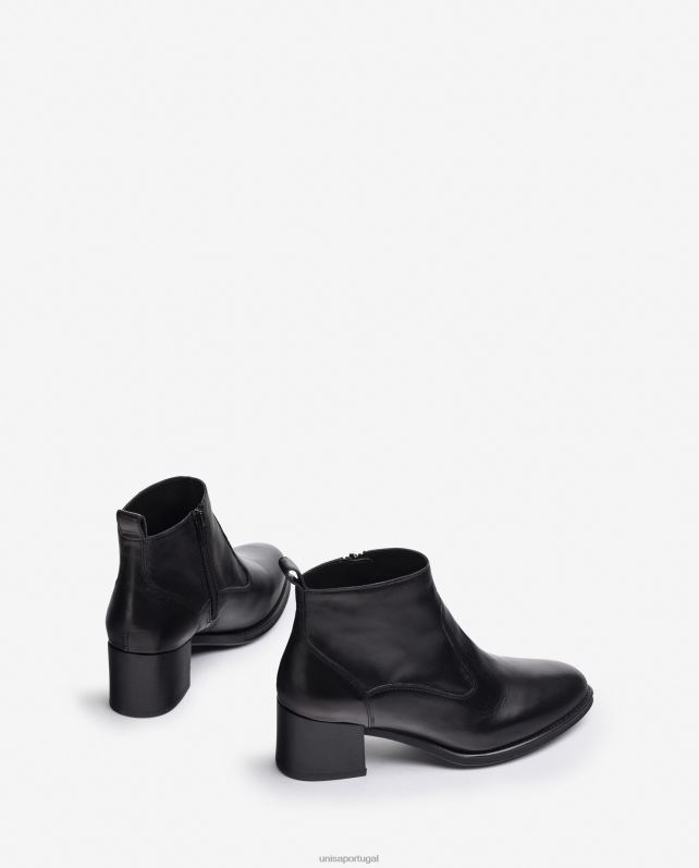 Unisa bota cano alto salto largo mulheres 6V2Z6994 moda