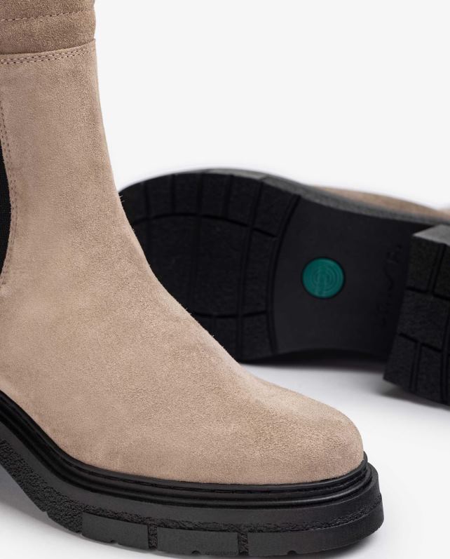 Unisa bota chelsea cano alto mulheres 6V2Z6930 moda