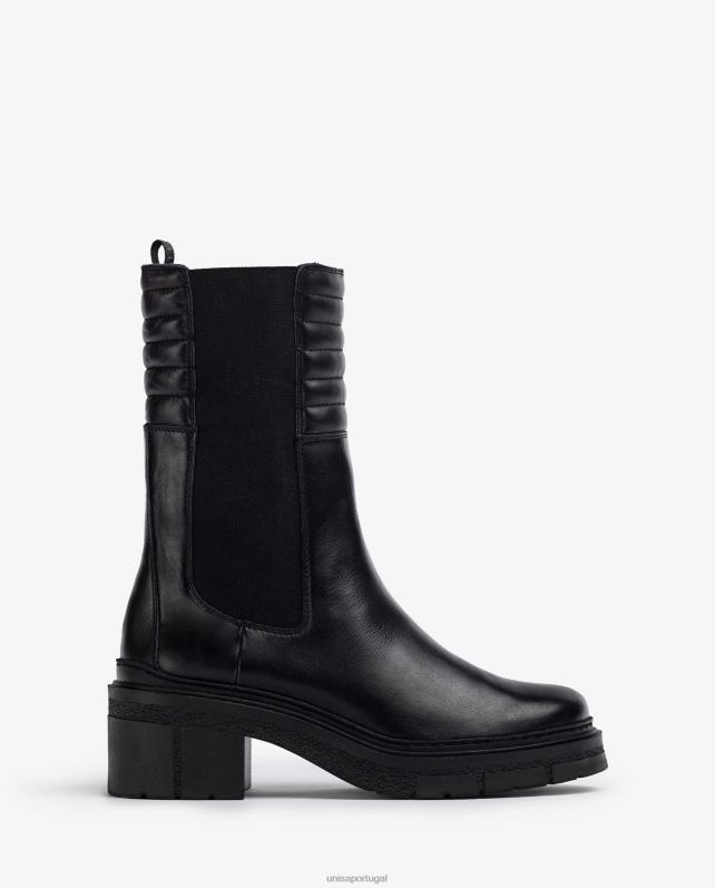 Unisa bota chelsea cano alto mulheres 6V2Z6931 gracioso