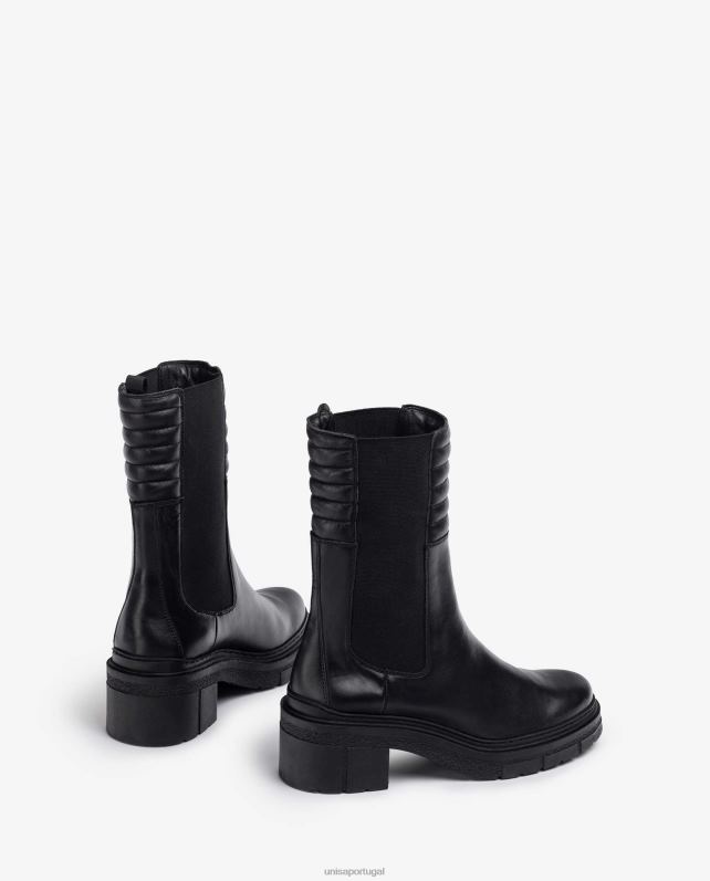 Unisa bota chelsea cano alto mulheres 6V2Z6931 gracioso