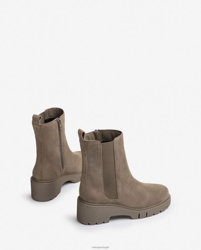 Unisa bota chelsea com zíper mulheres 6V2Z6926 gracioso