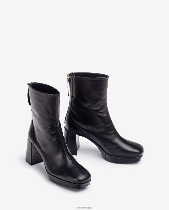 Unisa bota com salto e plataforma mulheres 6V2Z6993 moda